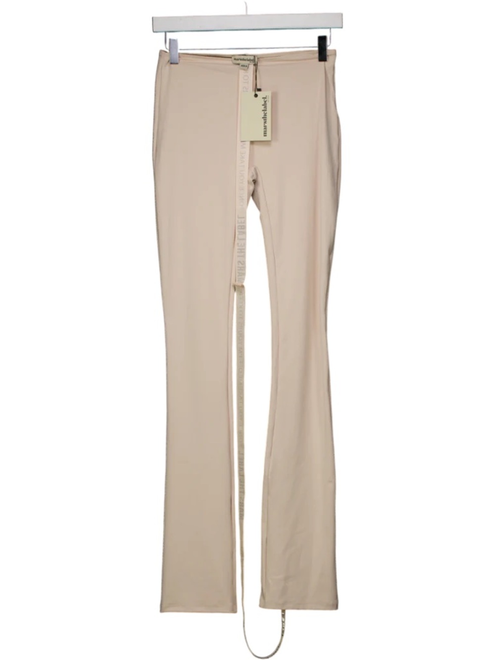 Mars the Label Cream Sculpt Flared Leggings